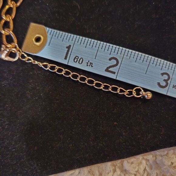NWT Pearl Necklace Gold tone Chain - Picture 5 of 5